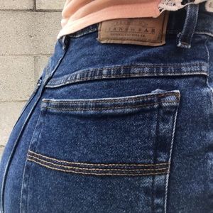 Long vintage jeans